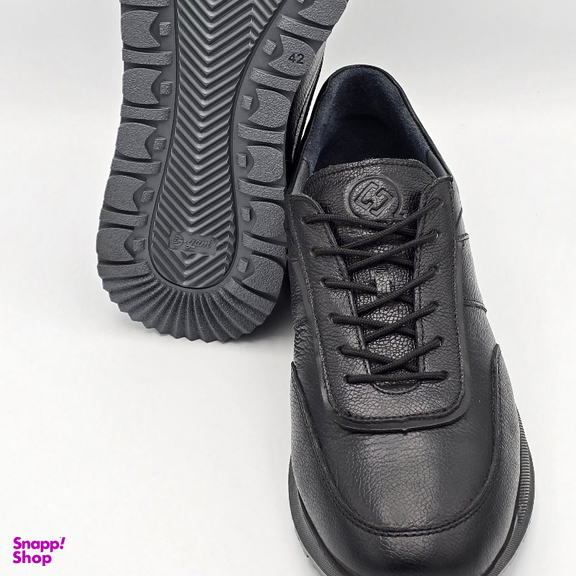 کفش راحتی مردانه شمس کد 53368 رنگ مشکی