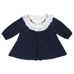 پیراهن دخترانه فیورلا مدل گلچین کد 24525