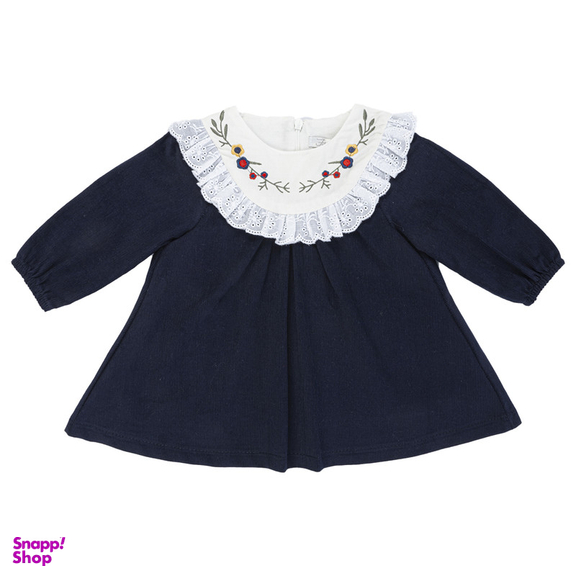 پیراهن دخترانه فیورلا مدل گلچین کد 24525