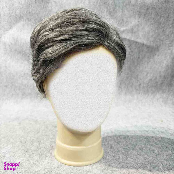 کلاه گیس مردانه مدل جو گندمی 70 درصد سفید کد 105 56