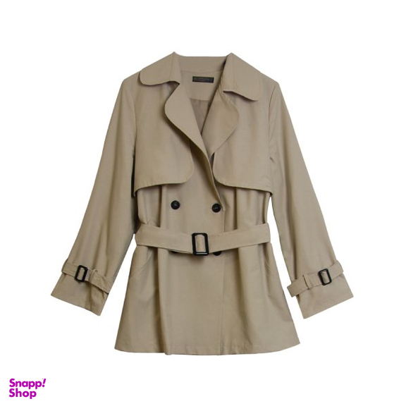 بارانی زنانه برنس مدل ژربا رنگ کرم