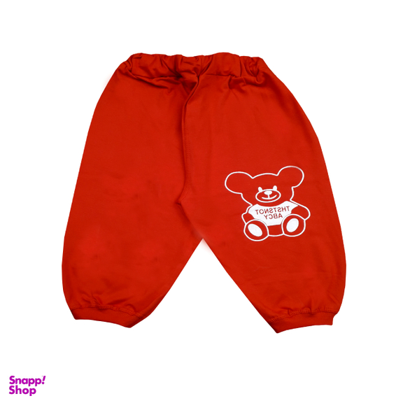 تیشرت شلوارک مدل C-1044 رنگ قرمز