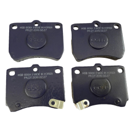 لنت ترمز جلو خودرو گلد مدل 1001 مناسب برای پراید بسته 2 عددی