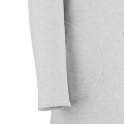 پالتو زنانه السانا مدل حمیرا کد 232603 رنگ طوسی روشن