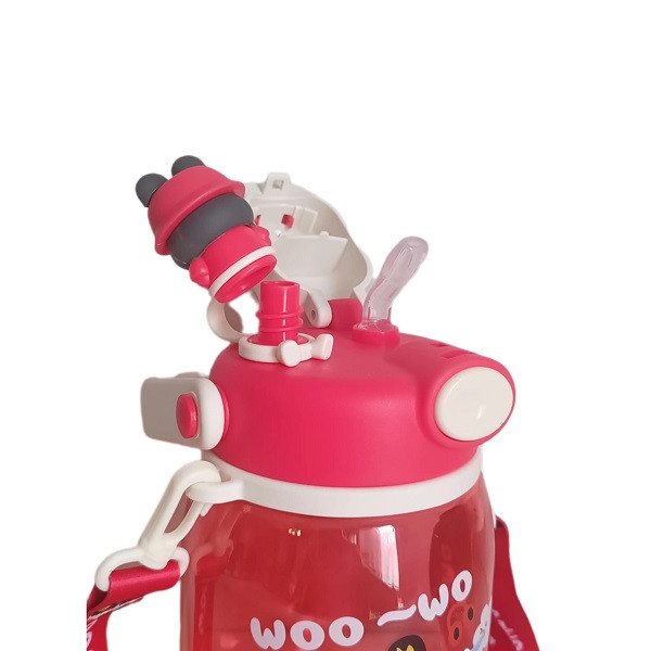 قمقمه نی دار کودک طرح خرگوش گنجایش 1 لیتر