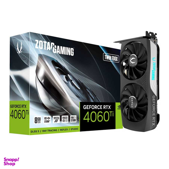 کارت گرافیک زوتاک مدل GEFORCE RTX 4060 Ti 16GB AMP SPIDER-MAN