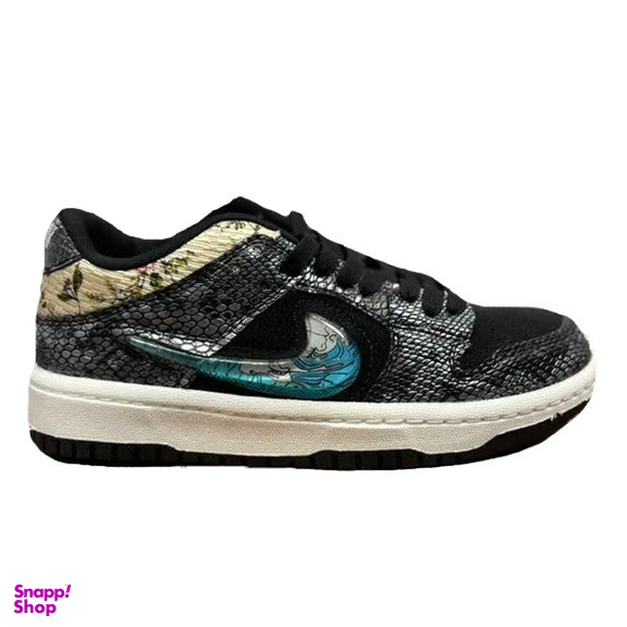 کتانی زنانه طرح نایکی مدل دراگون کد 1244 رنگ مشکی