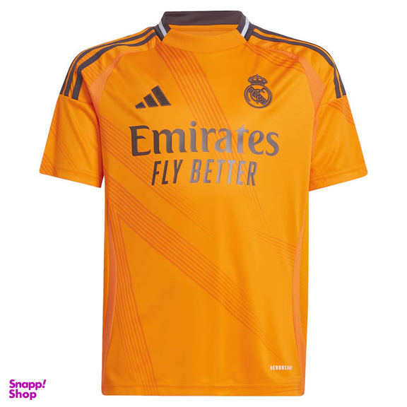 ست تیشرت و شلوارک ورزشی پسرانه مدل رئال مادرید Away 2025