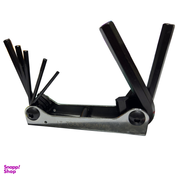 آچار آلن لایت مدل شش گوش کد SMT-LIGHT -JAPAN-CHAGOYEE مجموعه 7 عددی