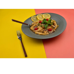 ست قاشق و چنگال 12 پارچه سی اند اس طرح چوبی