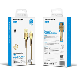 کابل تبدیل USB به MicroUSB کینگ استار مدل K210A طول 1 متر
