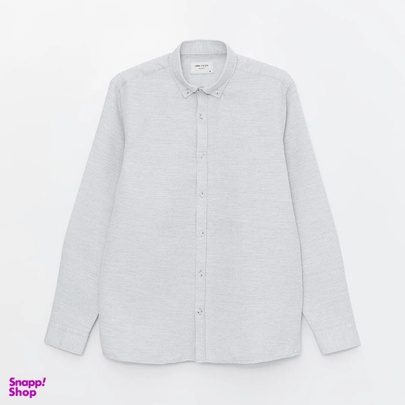 پیراهن آستین بلند یقه برگردان مردانه ال سی وایکیکی مدل Business Man