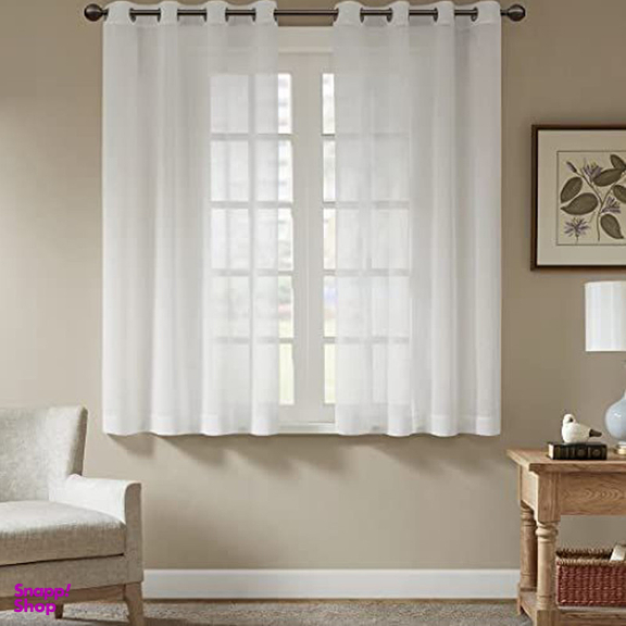 پرده مدل پانچ حریر شاین سایز 285x200 سانتی متر