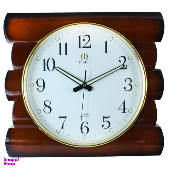 ساعت دیواری مارال طرح Woodsticks سایز 40*40