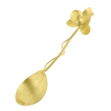 قاشق آجیل خوری مدل گل ارکیده کد 1331