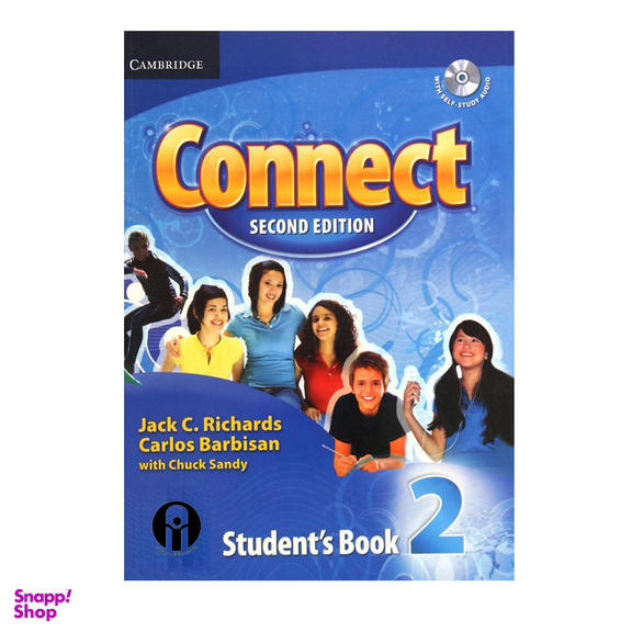 کتاب Connect 2 اثر جمعی از نویسندگان انتشارات الوند پویان به همراه سی دی