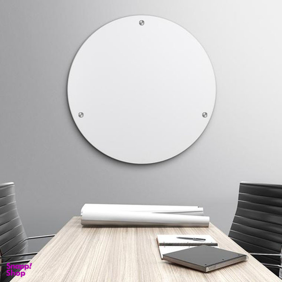 تخته وایت برد شیشه ای عکسنگ مدل CG70 سایز 70×70 سانتی متر