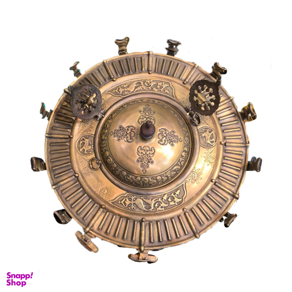 منقل برنجی مدل خان بختیاری قلم کد M179