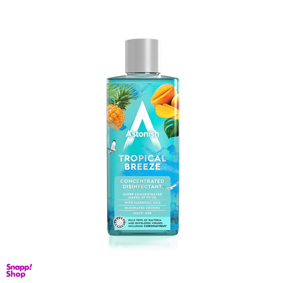 ضدعفونی‌ کننده فوق غلیظ استونیش Astonish با رایحه نسیم گرمسیری