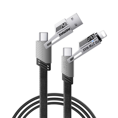 کابل Type-C/USB به Type-C/Lightning ریمکس مدل RC-C189 طول 1 متر
