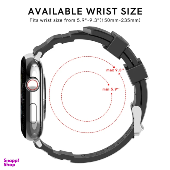 بند ساعت هوشمند آهااستایل مدل WA12 مناسب اپل واچ 42/44/45 میلی متر