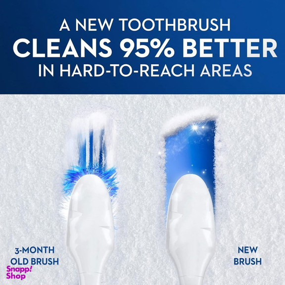 مسواک اورال بی Oral B سری Pro Flex مدل 3D Whie Luxe با برس نرم