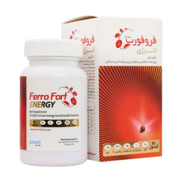 قرص مکمل آهن فروفورت دکتر عبیدی بسته‌ ۳۰ عددی