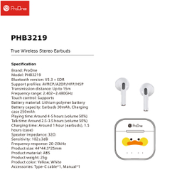 هدفون بلوتوثی پرووان مدل PHB3219