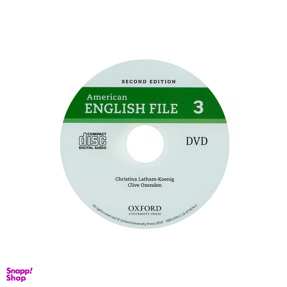 کتاب American English File 3 2nd اثر جمعی از نویسندگان انتشارات آریونا به همراه سی دی