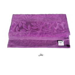 حوله دستی ارغوان مدل یاپراق سایز 80×40 سانتی متر