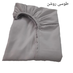 سرویس ملحفه کوکو جم مدل تترون ساده دو نفره 3 تکه