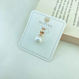 پلاک گردنبند زنانه ژوپینگ طرح مروارید کد 66