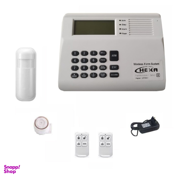 پک دزدگیر بی سیم اماکن هگزا کد HX290GR