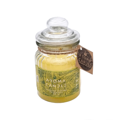 شمع معطر آروما کندل رایحه لیمو وزن 400 گرم