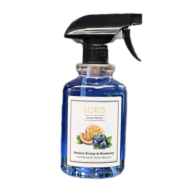 اسپری هوا و الیاف لوریس رایحه پشن فروت بلوبری حجم 500 میلی‌ لیتر