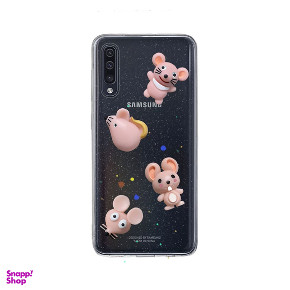 کاور دکین مدل Fanzy طرح موش مناسب برای گوشی موبایل سامسونگ Galaxy A70