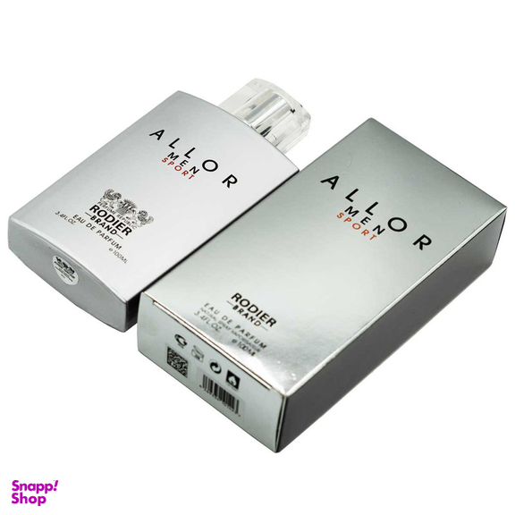 ادو پرفیوم مردانه رودیر مدل ALLOR MEN SPORT حجم 100 میلی‌لیتر