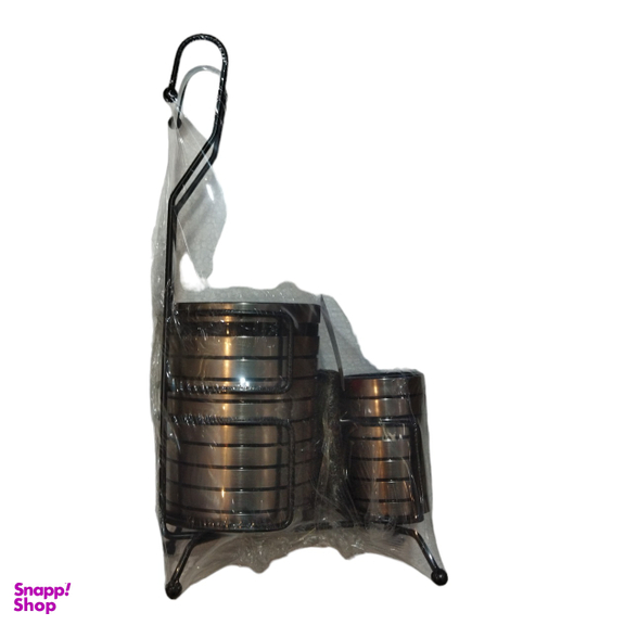جای قاشق و چنگال پایه دار دوقلو طرح تایلندی فیتا کد 11225