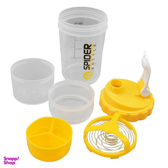 شیکر اسپایدر مدل سه تکه کد 8 گنجایش 0.5 لیتر