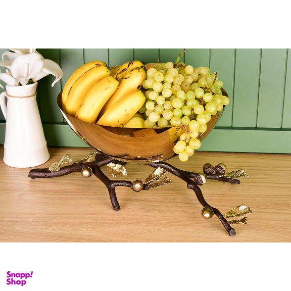 میوه خوری ریتون طرح شاخه بلوط کد B4- gold