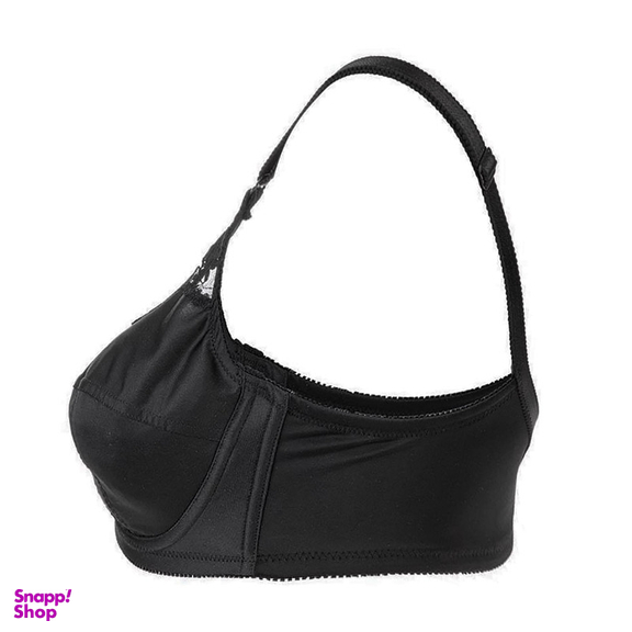 سوتین زنانه لین مدل فنردار کد 4680-602 رنگ  مشکی