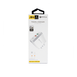 شارژر دیواری 20 وات جی بی کیو مدل F-2 USB-C به همراه کابل Type-C
