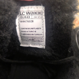 نیم بوت مردانه ال سی وایکیکی مدل TURK393 رنگ مشکی