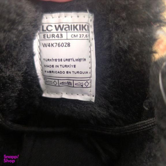 نیم بوت مردانه ال سی وایکیکی مدل TURK393 رنگ مشکی