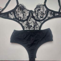 بادی زنانه نوشه پوش کد 90001 رنگ مشکی