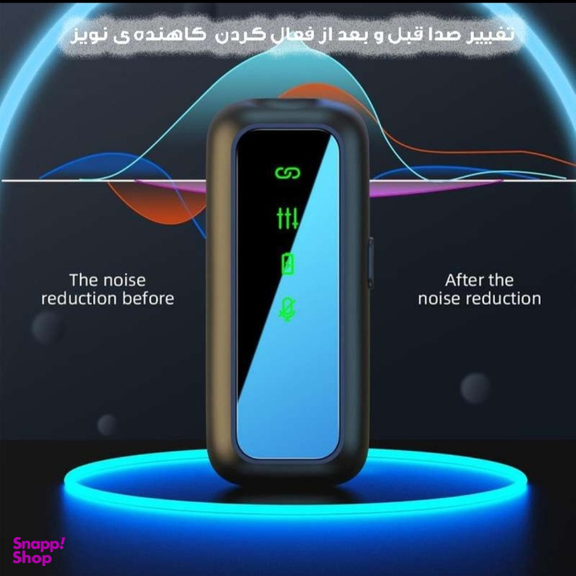 میکروفون یقه ای بی سیم مدل SX6 Dual