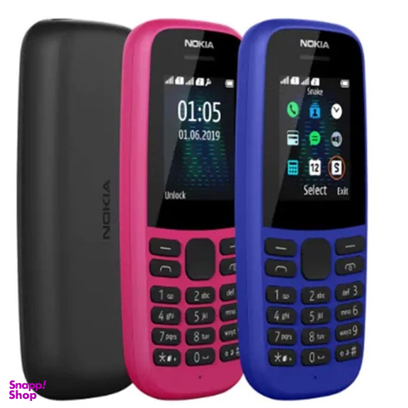 گوشی موبایل نوکیا مدل 105 2019 دو سیم کارت ظرفیت 4 مگابایت و رم 4 مگابایت