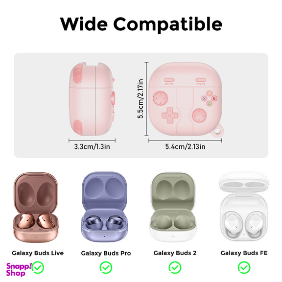 کاور ایرفون آهااستایل مدل LC13 مناسب سامسونگ Galaxy Buds Live / Buds Pro / Buds 2 / Buds2 Pro / Buds Fe