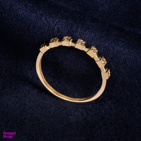 انگشتر طلا 18 عیار زنانه جواهری سون کد 3215