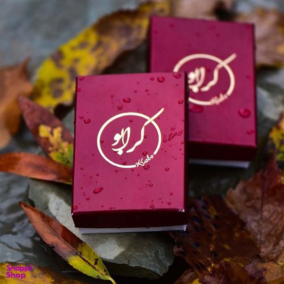 گردنبند طلا 18عیار دخترانه کرابو طرح روباه اوریگامی مدل Kr11098